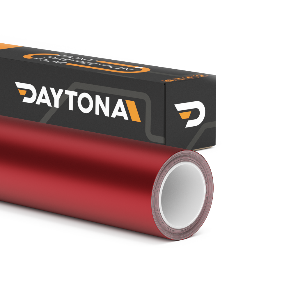Матовая полиуретановая пленка Темно-красная DAYTONA PPF S200 Matte Romani Red