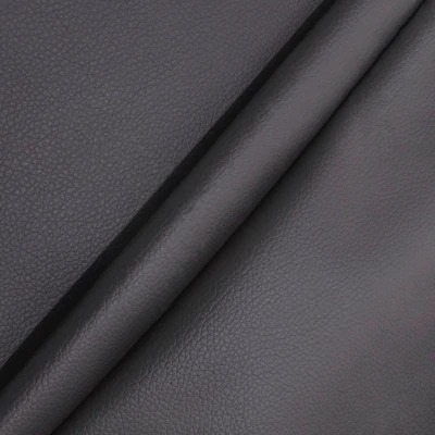 Экокожа без клея Орегон Темно-серая