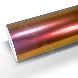 Пленка Глянцевый металлик хамелеон фиолетово-золотой