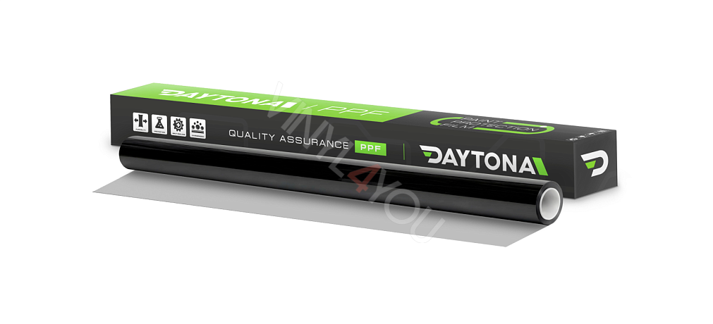 Гибридный полиуретан DAYTONA PPF H200 RA чёрная глянцевая плёнка