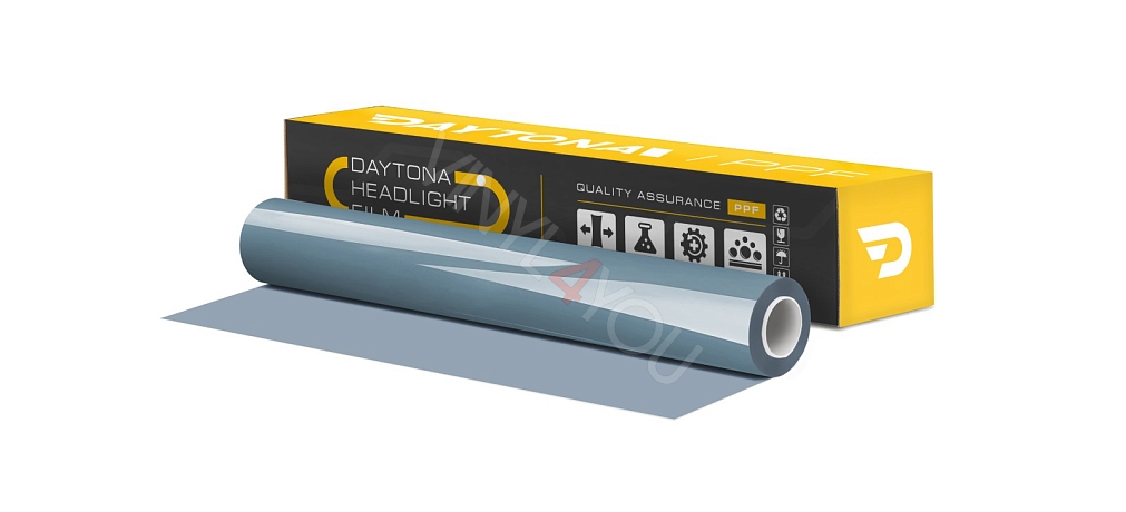Полиуретан для фар тонирующий DAYTONA S100 Smoke Blue 60 см